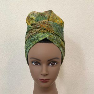 Reversible Head Bonnet with Wrap